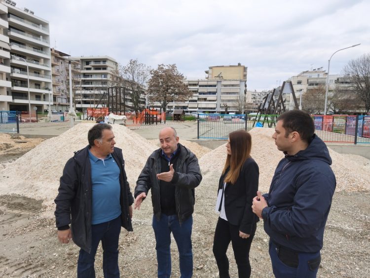 Ενημέρωση Σακκά για τη μεγάλη πρόοδο εργασιών στο νέο πάρκο των Τρικάλων – δωρεά της «Ελληνικά Γαλακτοκομεία ΑΕ»