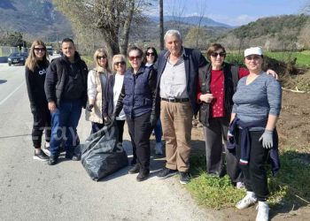 Δρόμος Διάβας – Καλαμπάκας: Συνεχίστηκε και σήμερα η δράση καθαρισμού (ΦΩΤΟ)
