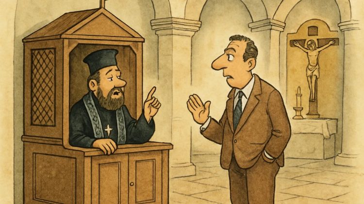 Ανέκδοτο: Αφού άκουσε ο παπάς, λέει…