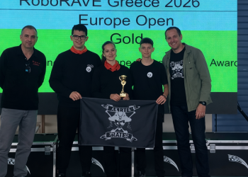 Οι «AKETH Pirates» κατακτούν την κορυφή στο RoboRAVE 2026- Europe Open και προκρίνονται στον Παγκόσμιο Τελικό στην Ιαπωνία