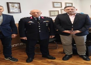 Με το νέο αστυνομικό περιφερειάρχη Γεώργιο Ντιζέ συναντήθηκαν τρικαλινοί αστυνομικοί