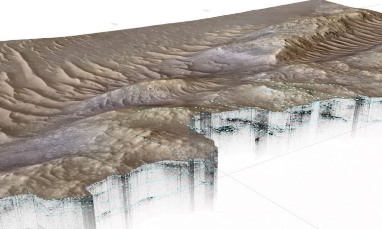 Η NASA εξερευνά την επιφάνεια του Άρη και ανακαλύπτει ένα παλιό ποτάμι κρυμμένο σε βάθος 35 μέτρων