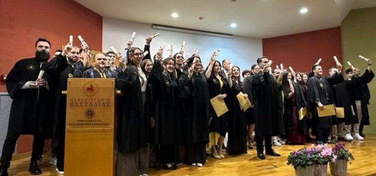 Καρδίτσα: Ορκωμοσία ενός νέου διδάκτορα και 30 αποφοίτων προγραμμάτων σπουδών του Πανεπιστημίου Θεσσαλίας (+Φωτο +Βίντεο)