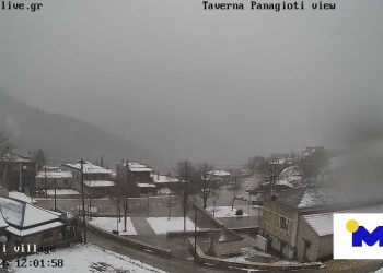 «Μάρτης γδάρτης» στα ορεινά Τρικάλων – Άσπρισε το Περτούλι