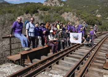 Στο «Μονοπάτι των Σιδηροδρομικών» ο Σ.Π.ΟΡ.Τ