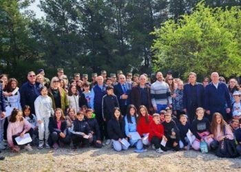 Δενδροφύτευση στο Άλσος Αγνοουμένων στα Τρίκαλα