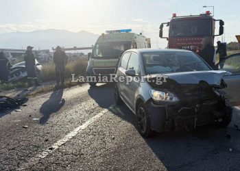 Σοκ: Νεκρή 27χρονη Τρικαλινή μητέρα τριών παιδιών σε μετωπική σύγκρουση στην είσοδο της Λαμίας (ΦΩΤΟ – ΒΙΝΤΕΟ)