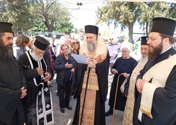 Τρίκκης Χρυσόστομος: Τρισάγια σε τρία Κοιμητήρια της πόλης και επί του τάφου του προκατόχου του Αλεξίου (ΦΩΤΟ)