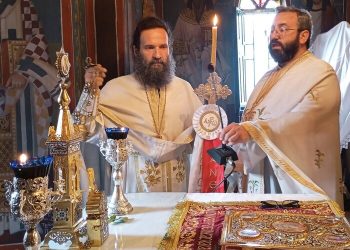 Τρίκαλα: Πανηγυρίζει λαμπρά το εκκλησάκι του Γενικού Νοσοκομείου Τρικάλων (ΦΩΤΟ)
