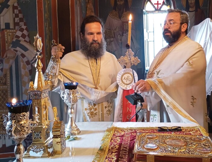 Τρίκαλα: Πανηγυρίζει λαμπρά το εκκλησάκι του Γενικού Νοσοκομείου Τρικάλων (ΦΩΤΟ)