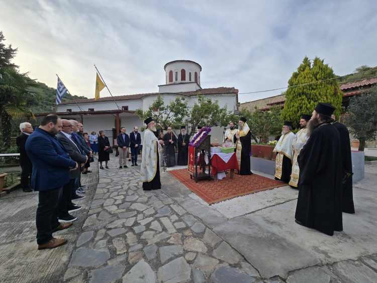 Ο Μητροπολίτης Τρίκκης Χρυσόστομος στην Ιερά Μονή Ζωοδόχου Πηγής Παναγίτσης (ΦΩΤΟ)