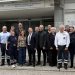 O Πρόεδρος του ΕΚΑΒ Γιώργος Χαραλάμπους στο Κέντρο Υγείας Καλαμπάκας 