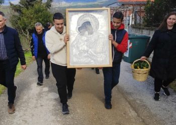 Παναγία Γλυκοφιλούσα: Σκεπάζει με την χάρη της το Σκεπάρι Καλαμπάκας – Από το Σάββατο του Λαζάρου έως την Κυριακή των Βαΐων (ΦΩΤΟ)