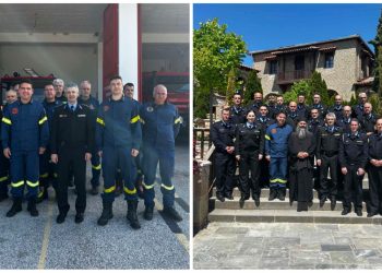 Πυροσβεστική Καλαμπάκας: Ένα… πανελλήνιο “παράδειγμα” υπηρεσίας – Επίσκεψη του Διοικητή της Ακαδημίας