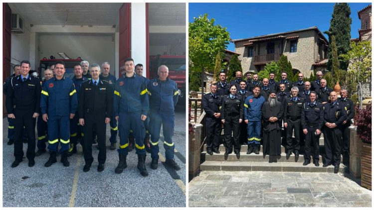 Πυροσβεστική Καλαμπάκας: Ένα… πανελλήνιο “παράδειγμα” υπηρεσίας – Επίσκεψη του Διοικητή της Ακαδημίας