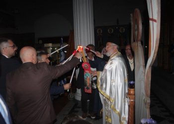Με λαμπρότημα γιορτάστηκε η Ανάσταση του Χριστού στην Πύλη Τρικάλων