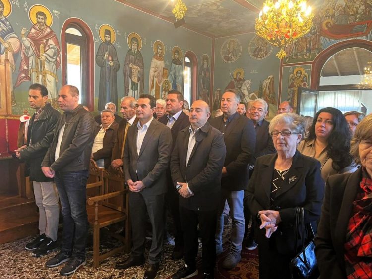 Στα Ανταλλάξιμα ολοκληρώθηκαν οι πασχαλινές επισκέψεις του Δημάρχου Τρικκαίων σε χωριά του Δήμου