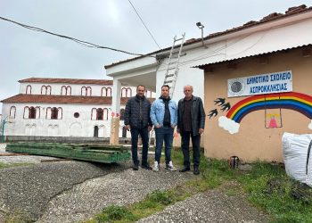 Από τις δεσμεύσεις στις πράξεις: Ξεκίνησε η αντικατάσταση στέγης στο Δημοτικό Σχολείο Ασπροκκλησιάς