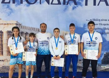 Πέντε μετάλλια κατέκτησαν οι αθλητές του ΑΣΤ με την Εθνική ομάδα στα “Αχίλλεια”