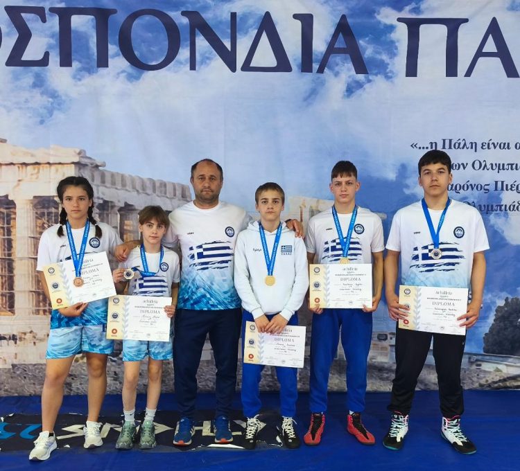 Πέντε μετάλλια κατέκτησαν οι αθλητές του ΑΣΤ με την Εθνική ομάδα στα “Αχίλλεια”