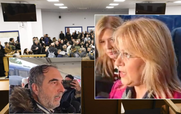 Δίκη Τεμπών: «Αίθουσα-μεζονέτα δεν είναι δικαστήριο» | «Μπάχαλο» με τους δημοσιογράφους (ΒΙΝΤΕΟ)