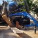 Σοβαρό εργατικό ατύχημα – Χειριστής καταπλακώθηκε από μηχάνημα έργου (εικόνες)