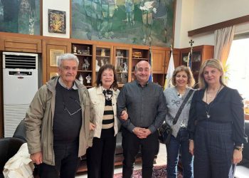 Συνάντηση Δημάρχου Τρικκαίων Σακκά – ΔΣ Συλλόγου Φίλων Σιδηροδρόμου Τρικάλων