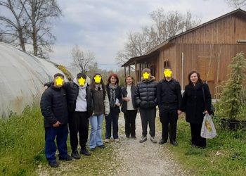 Εκπαιδευτική επίσκεψη μαθητών του 1ου Γυμνασίου Τρικάλων στο Φυτώριο του Δήμου  Τρικκαίων