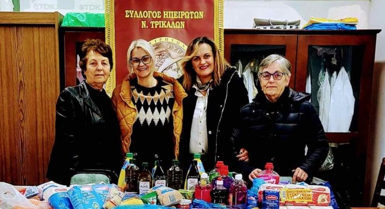 Ηπειρώτικη προσφορά στο Κοινωνικό Παντοπωλείο του Δήμου Τρικκαίων