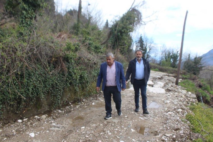 Αυτοψία του Δημάρχου Πύλης Κωνσταντίνου Μαράβα στο Ροπωτό