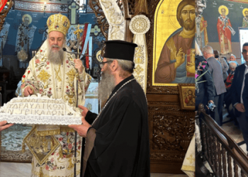 Οι Τρικαλινοί Υδραυλικοί τίμησαν την Προστάτιδα του κλάδου Ζωοδόχο Πηγή (ΦΩΤΟ)