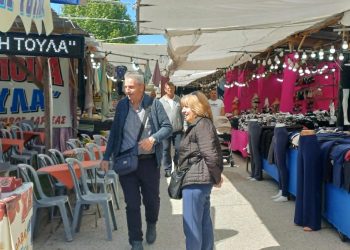 «Κίνησε το παζάρι» στον Τύρναβο σήμερα… (ΦΩΤΟ)