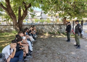 Η Δημοτική Αστυνομία Τρικκαίων σε δράση του 1ου Γυμνασίου Τρικάλων
