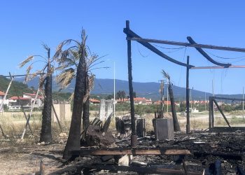 Δείτε φωτογραφίες: Φωτιά κατέκαψε γνωστό beach bar στον Αγιόκαμπο Λάρισας – Στάχτη όλη η επιχείρηση
