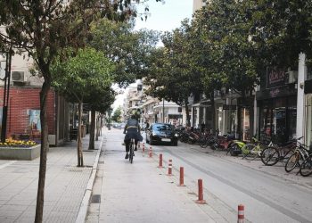 e-trikala: Αισθητήρες στάθμευσης και ερωτηματολόγιο στη «μάχη» για ασφαλέστερο κεντρικό ποδηλατόδρομο