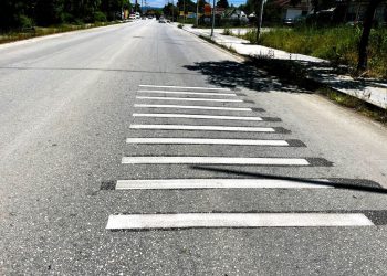 Κυκλοφοριακές παρεμβάσεις του Δήμου Τρικκαίων στην οδό Πύλης για μείωση της ταχύτητας οχημάτων
