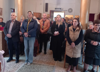 Πανηγυρικός Εσπερινός στο Εκκλησάκι του Αγίου Αθανασίου στην Πύλη