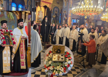 Λαμπρή η Πανήγυρις του Αγίου Ενδόξου Μεγαλομάρτυρος Εφραίμ του εκ Τρίκκης στον Ιερό Προσκυνηματικό Ναό Αγίου Στεφάνου Τρικάλων (ΦΩΤΟ – ΒΙΝΤΕΟ)