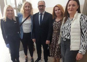 Συνάντηση γυναικών αστυνομικών με τον πρόεδρο της Π.Ο.ΑΣ.Υ. στην Καρδίτσα