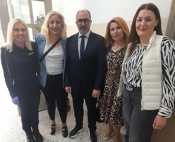 Συνάντηση γυναικών αστυνομικών με τον πρόεδρο της Π.Ο.ΑΣ.Υ. στην Καρδίτσα