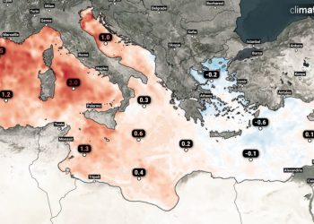 Θερμοκρασίες της Μεσογείου Θάλασσας στις αρχές Μαΐου 2026 – Οι χαμηλότερες θερμοκρασίες στο Αιγαίο Πέλαγος
