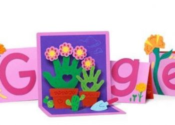 To Google doodle τιμά τη γιορτή της μητέρας