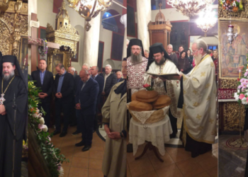 Ο Πρωτομαγιάτικος Πανηγυρικός Εσπερινός στις Καρυές Τρικάλων – Χοροστάτησε ο “παλαιός” εφημέριος του Ι.Ν. Αγ. Αθανασίου (ΦΩΤΟ)
