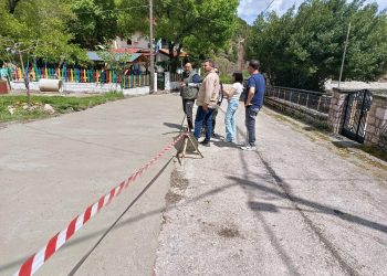 Σε εξέλιξη εργασίες τσιμεντοστρώσεων στον Κλεινοβό