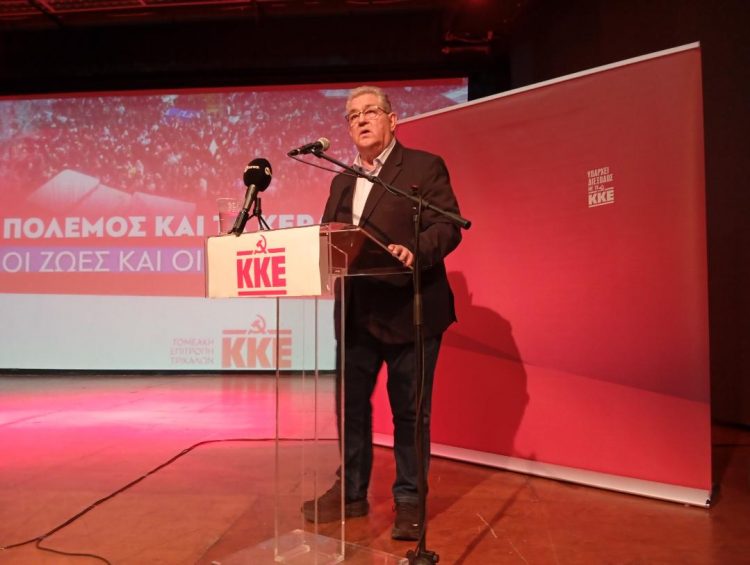 Κατά μέτωπο επίθεση Δ. Κουτσιούμπα σε κυβέρνηση και αντιπολίτευση ΦΩΤΟ ΒΙΝΤΕΟ