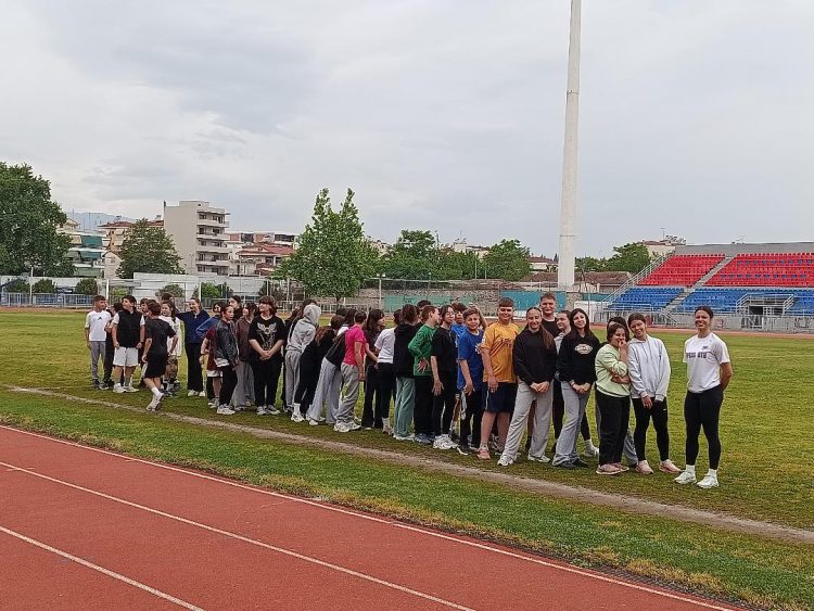 Διδακτική – βιωματική δράση των μαθητών της Α΄ Γυμνασίου του Μουσικού Σχολείου Τρικάλων στο Δημοτικό Στάδιο Τρικάλων