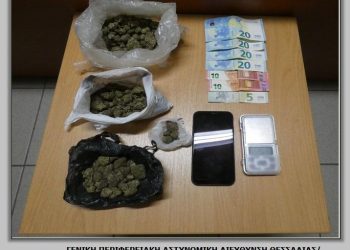 Τρίκαλα: Στη «φάκα» της Αστυνομίας 1 ανήλικος και τρεις ενήλικες για ναρκωτικά