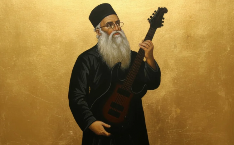 Είναι παπάς. Έβγαλε metal δίσκο. Έγινε σταρ σε μια νύχτα