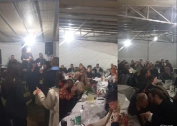 O… καλός χαμός στο Πανηγύρι του Αγίου Αθανασίου στις Καρυές Τρικάλων (ΦΩΤΟ)