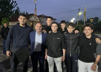 Επαφές και συναντήσεις Σακκά με πολίτες σε Καρυές, Λόγγο, Πυργετό